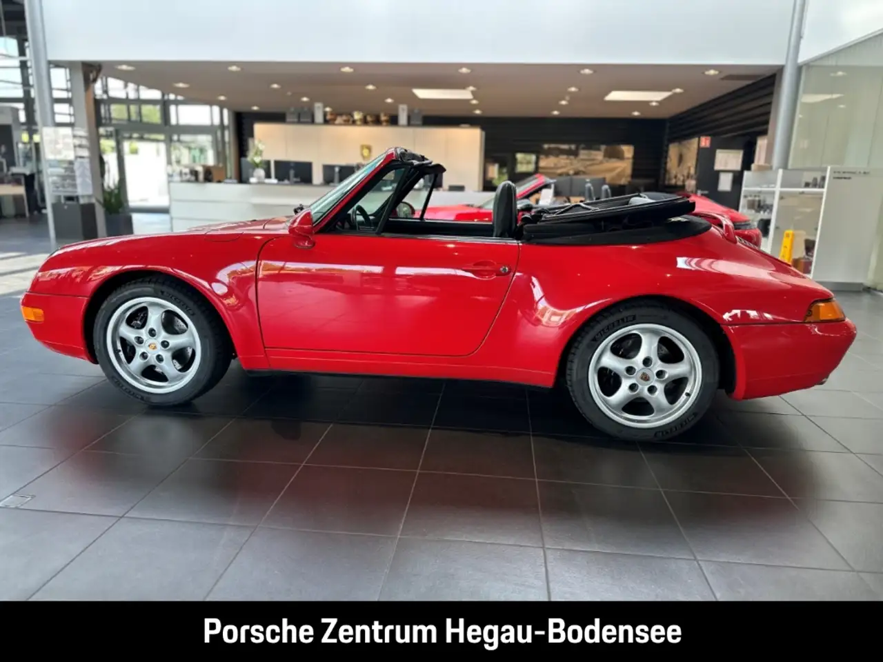 Porsche 993 (911) Carrera Cabriolet/Sperrensystem/indischrot, foto 3