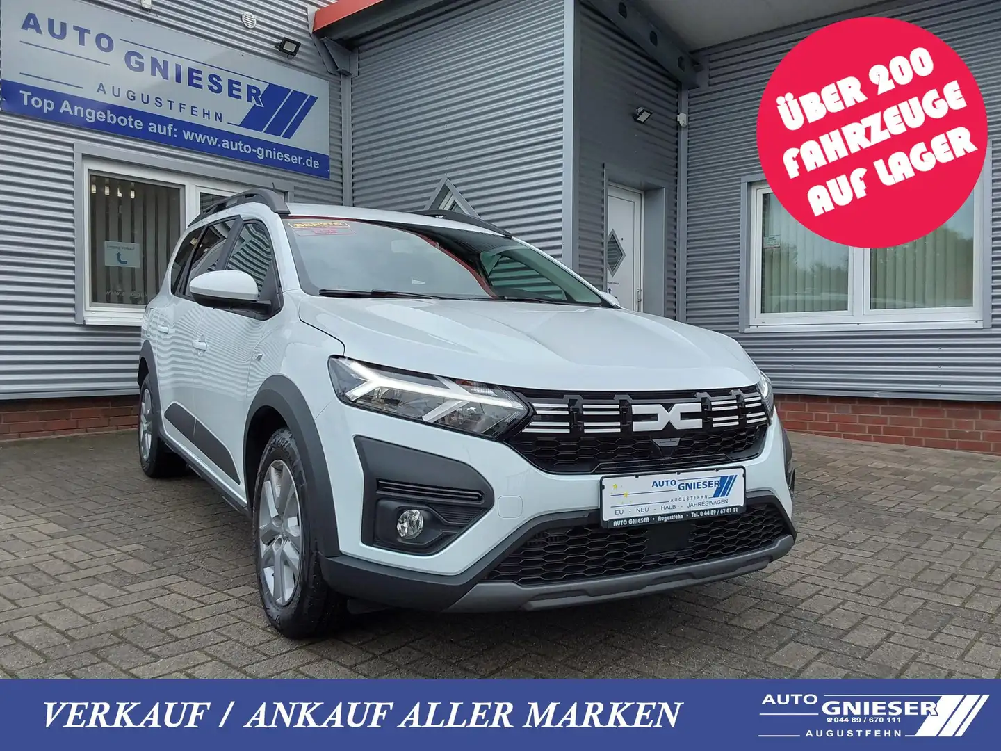 Dacia Jogger 1.0 TCe 110 Expression APP/LED/PDC/KAM/SHZ 81 k... Blanc - 1