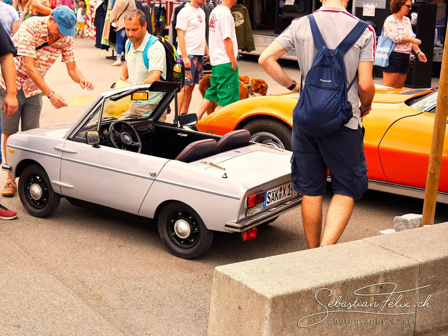 Oldtimer Audi Audi X1 Microcar Augustin Rudi Silber - 2