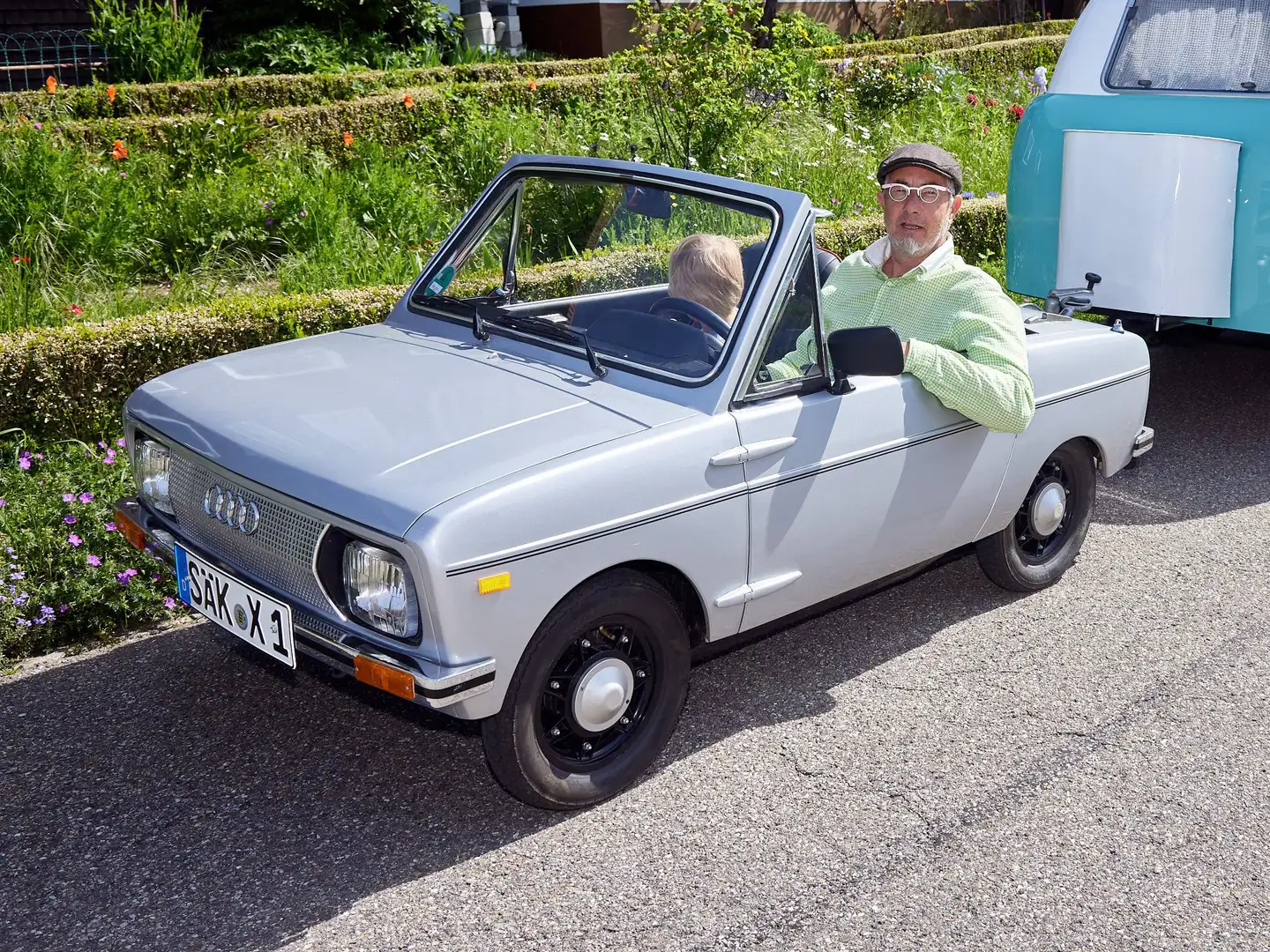Oldtimer Audi Audi X1 Microcar Augustin Rudi Silber - 1