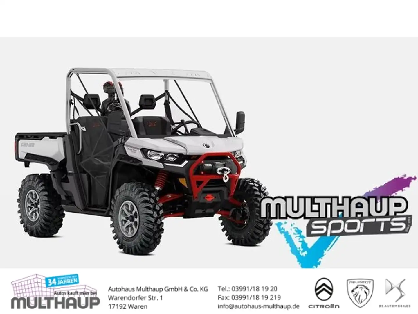Can-Am Traxter XMR 65 HD10 inkl (LOF) SOMMER SPEZIAL Argento - 1