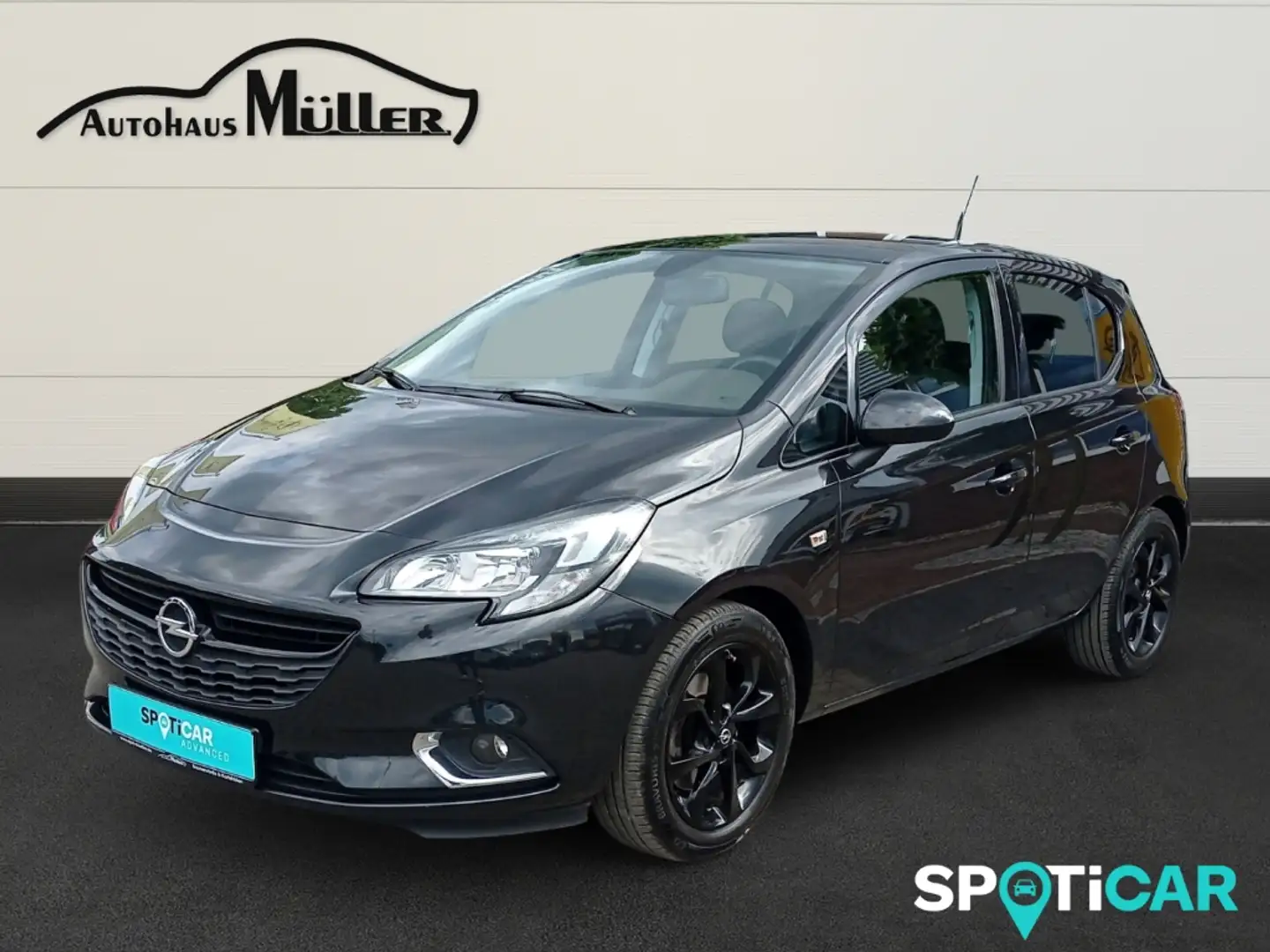 Opel Corsa E Color Edition ecoFlex 1.4 Turbo SHZ LenkradHZG T Negro - 1