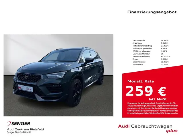 CUPRA Ateca 2.0 TSI DSG CarPlay LED AHK Sitzheizung