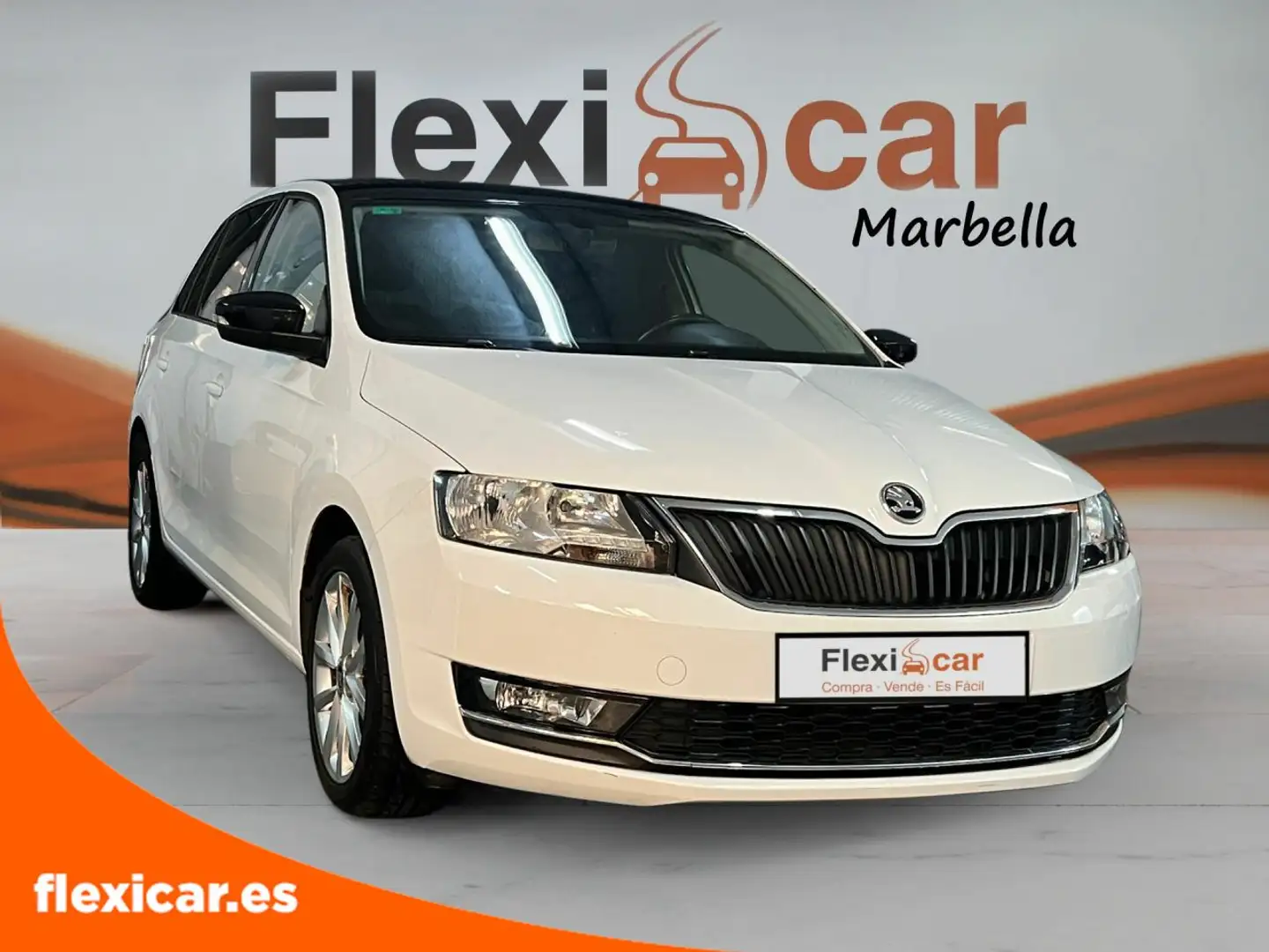 Skoda Rapid/Spaceback 1.0 TSI 70KW (95cv) Ambit Spaceback Blanco - 2