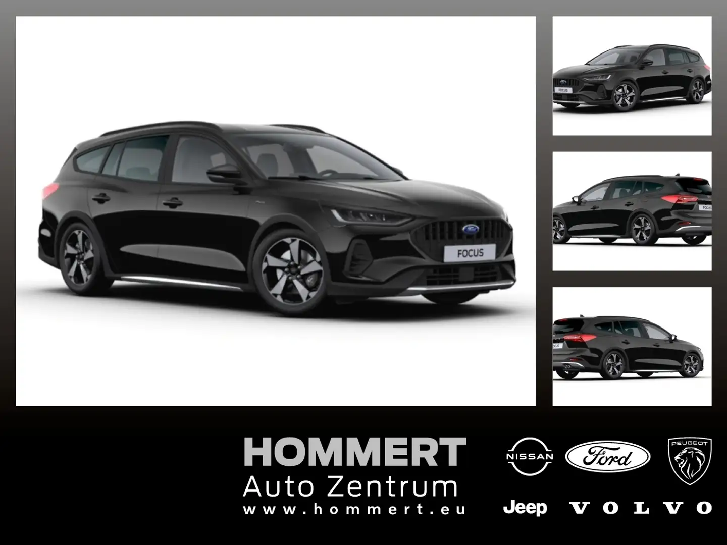 Ford Focus Turnier Active X IACC|NAV|Kamera|TWA|KlimA Schwarz - 1