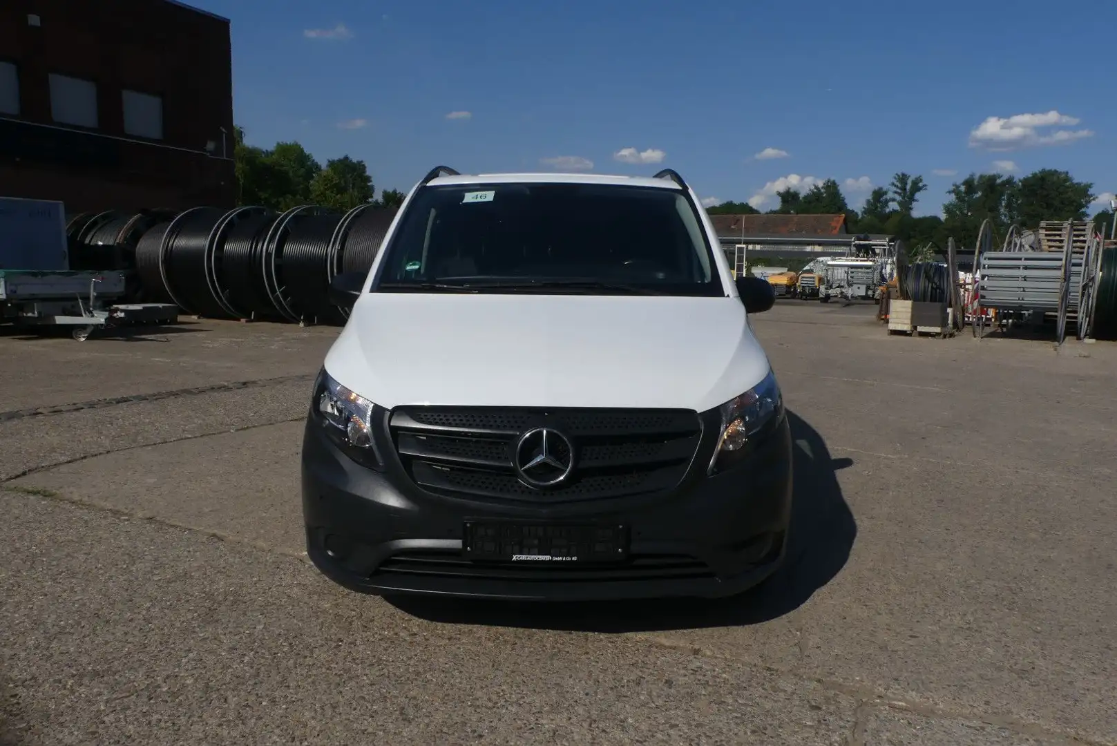 Mercedes-Benz Vito Kasten 116 L2 Lang*Temp*Klima*Navi*Kam*PDC* Blanc - 2