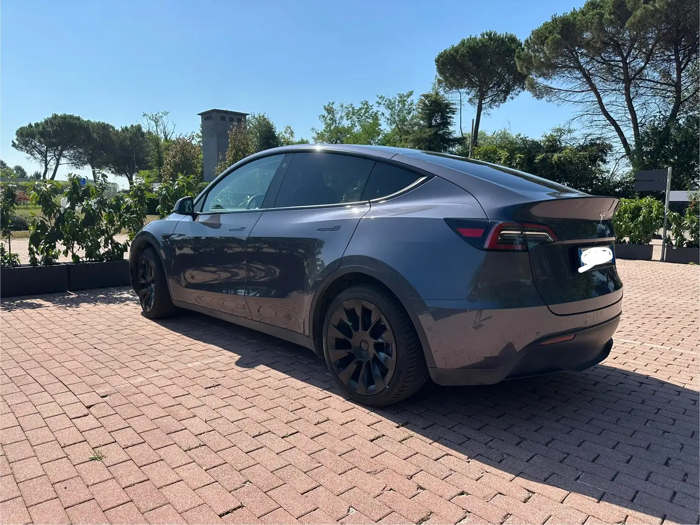 Tesla Model Y Model Y 2021 Long Range Dual Motor awd copilot Grigio - 1