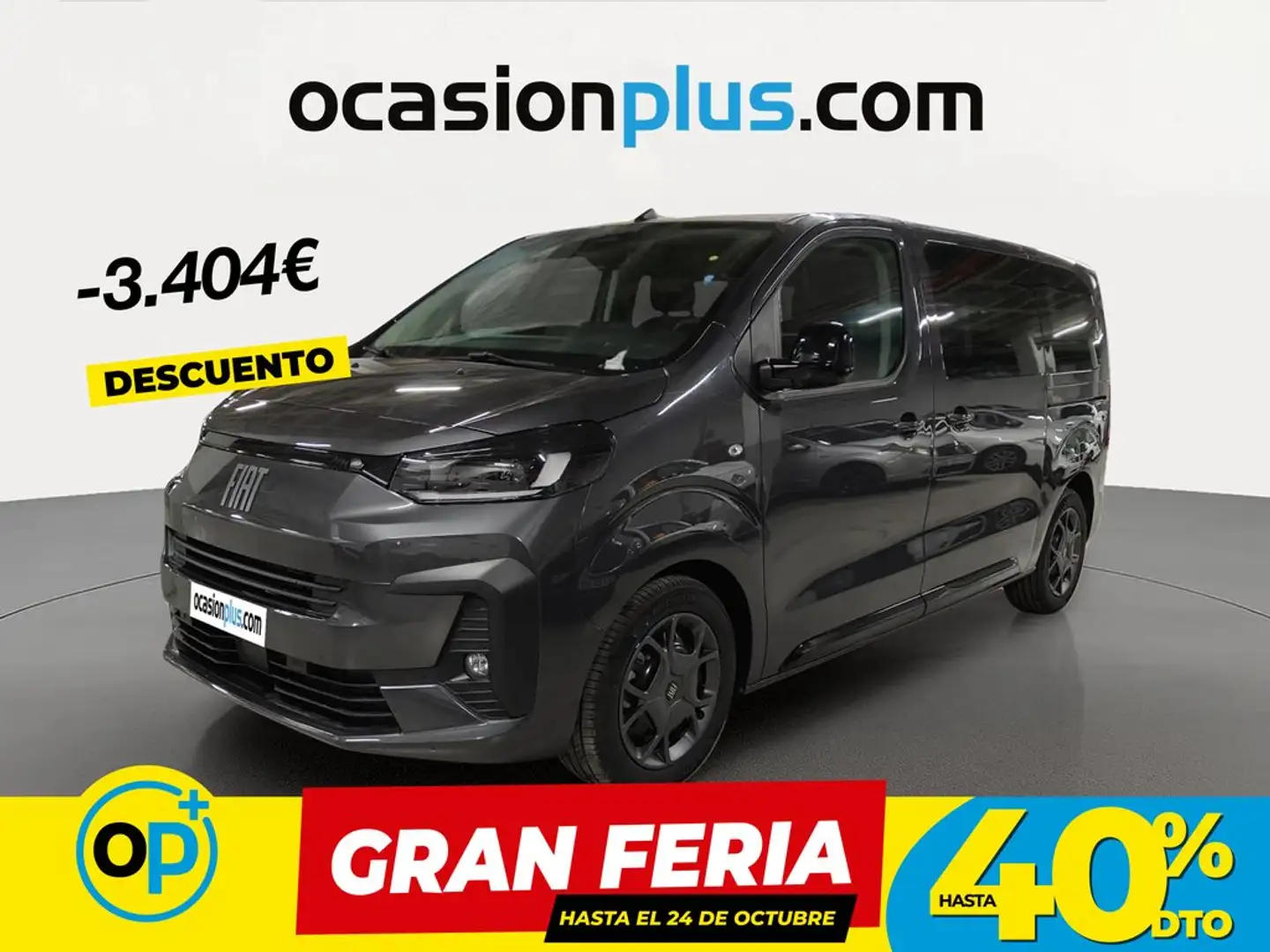 Fiat Ulysse M1 2.2.BlueHDI &S& Talla M Aut. 180 Gris - 1