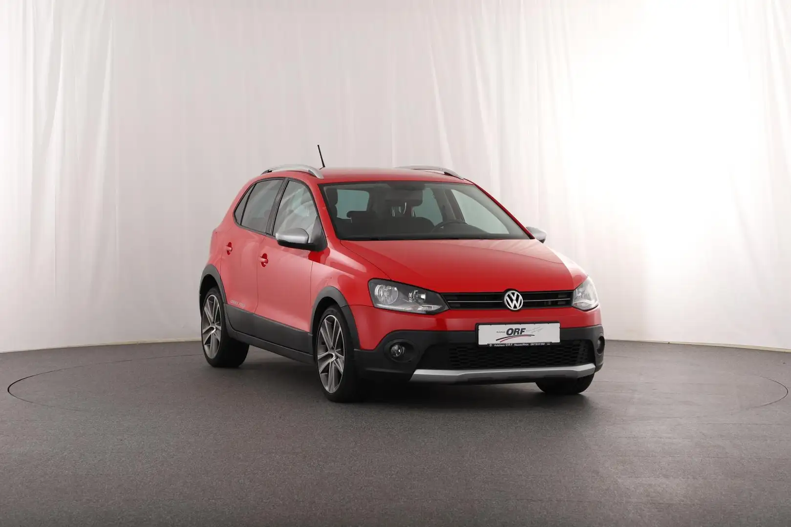 Volkswagen Polo Cross Polo 1.2 TSI AHK SITZHZG ALARM TEMPOMAT PDC Rot - 2