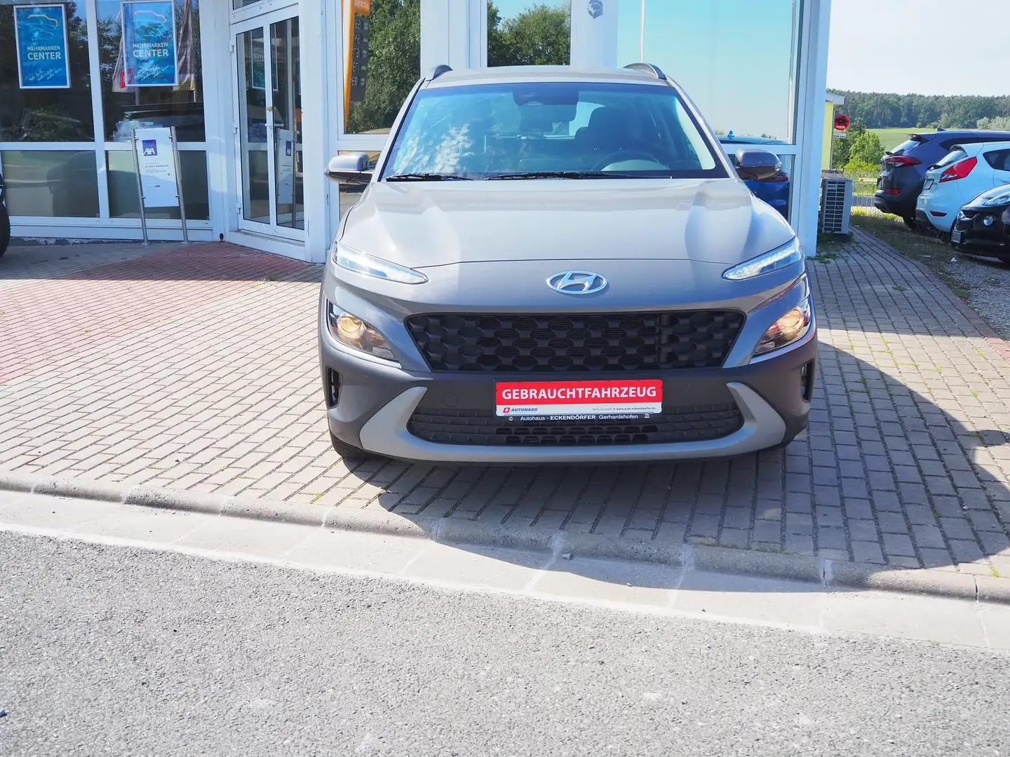 Hyundai KONA 1.0 T-GDI 48V *Klima-AT*Sitzhzg*uvm* Grau - 2