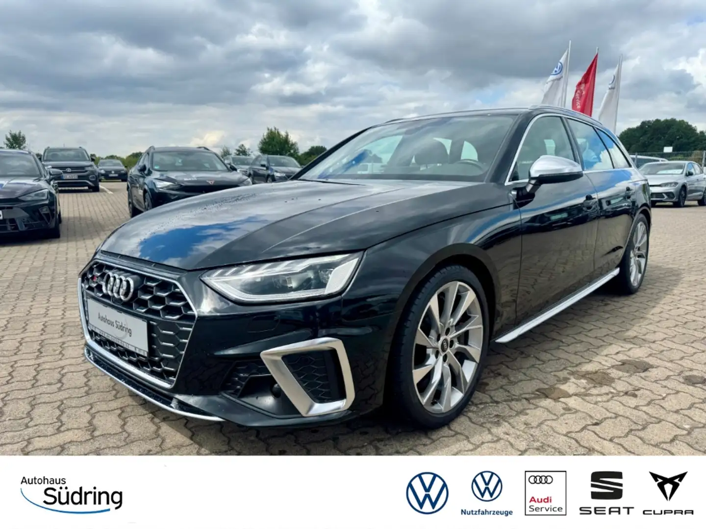 Audi S4 Avant 3,0TDI Quattro Tiptronic Nav B&O Matrix Schwarz - 1