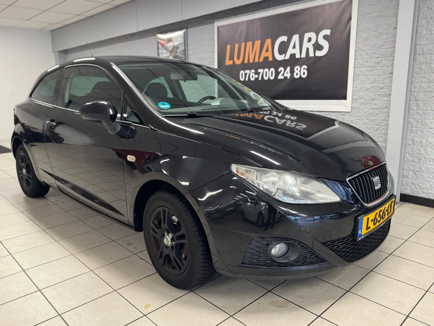 SEAT Ibiza SC 1.4 COPA| Airco|stoelverwarming|apk aanwezig Schwarz - 1