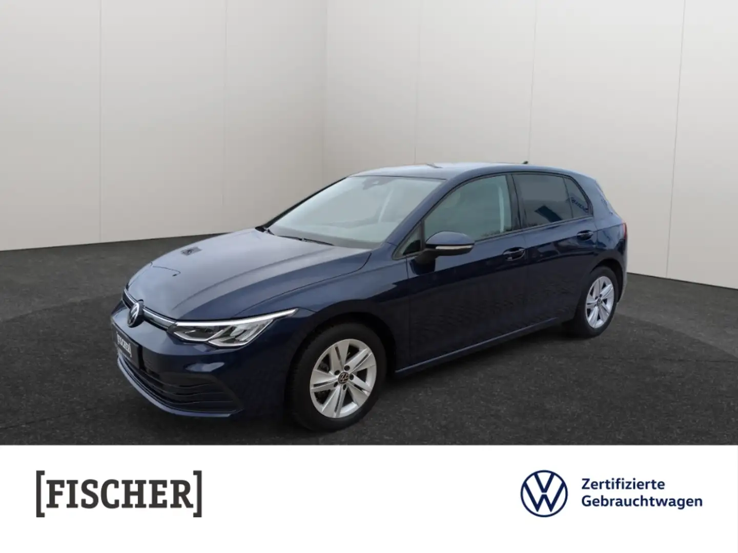 Volkswagen Golf VIII 1.5 eTSI DSG Life LED Carplay SHZ PDC Blau - 1