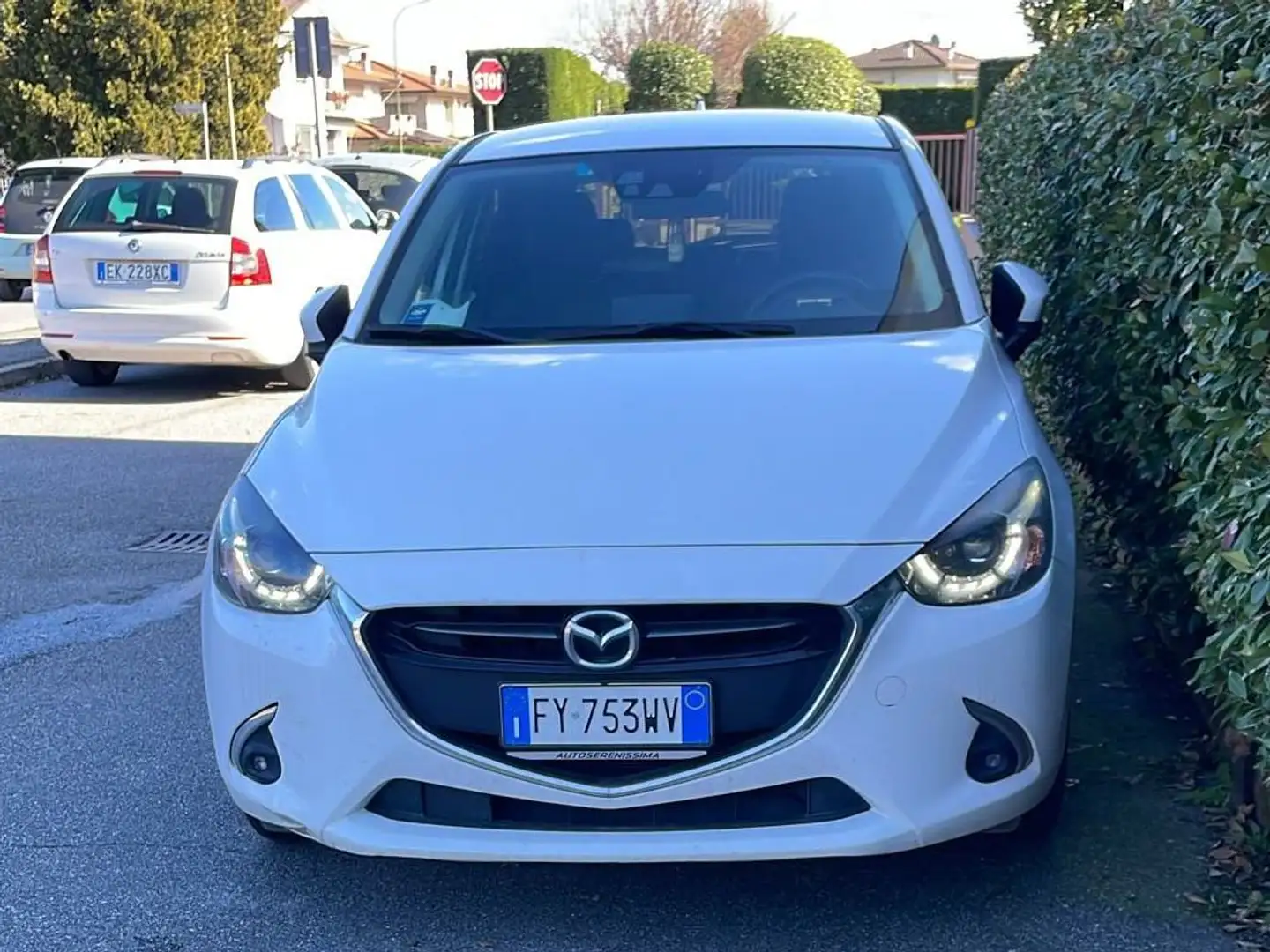 Mazda 2 2 III 2019 1.5 Exceed 90cv Bianco - 1