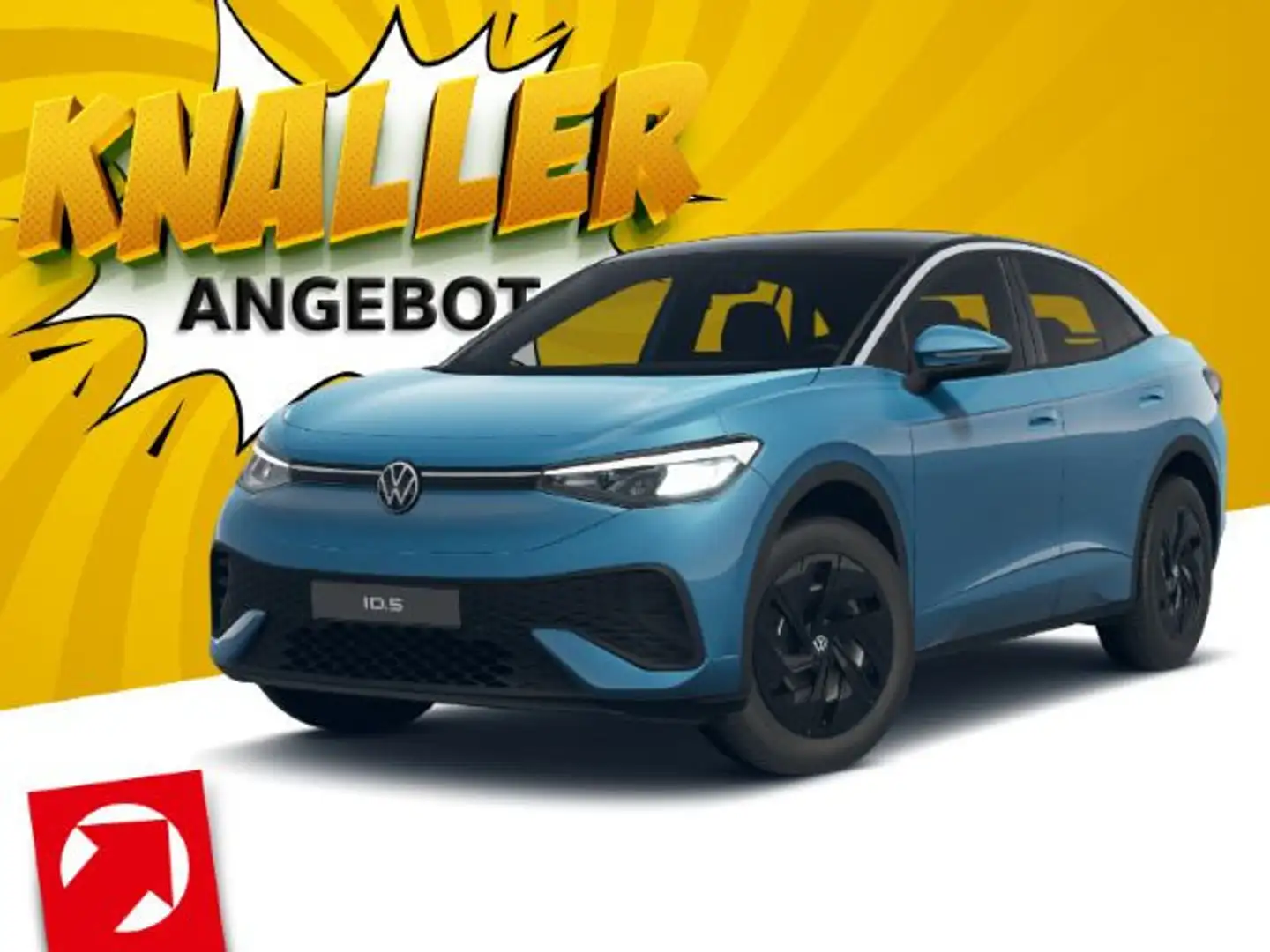 Volkswagen ID.5 Pure 125 kW (170 PS) 52 kWh 1-Gang-Automati Albastru - 2