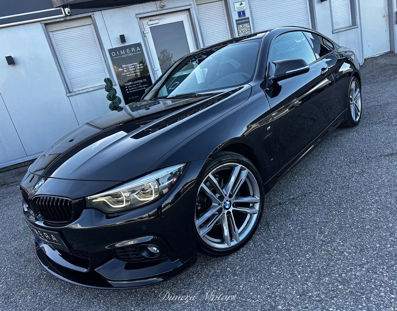 BMW 420 420d Aut. Coupe M-PERFORMANCE, 440i LOOK, ADAPTIVE Negro - 2