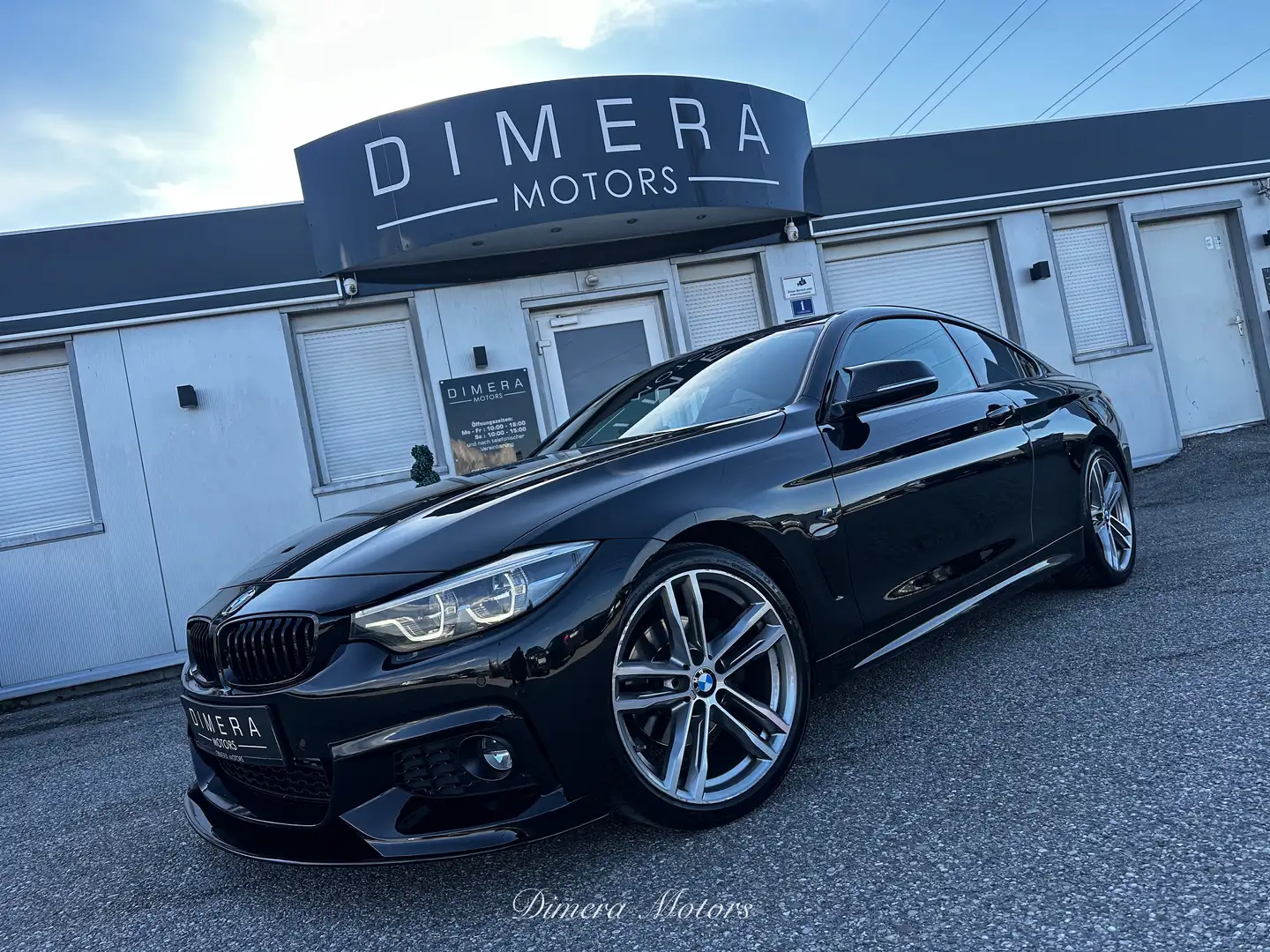 BMW 420 420d Aut. Coupe M-PERFORMANCE, 440i LOOK, ADAPTIVE Negro - 1