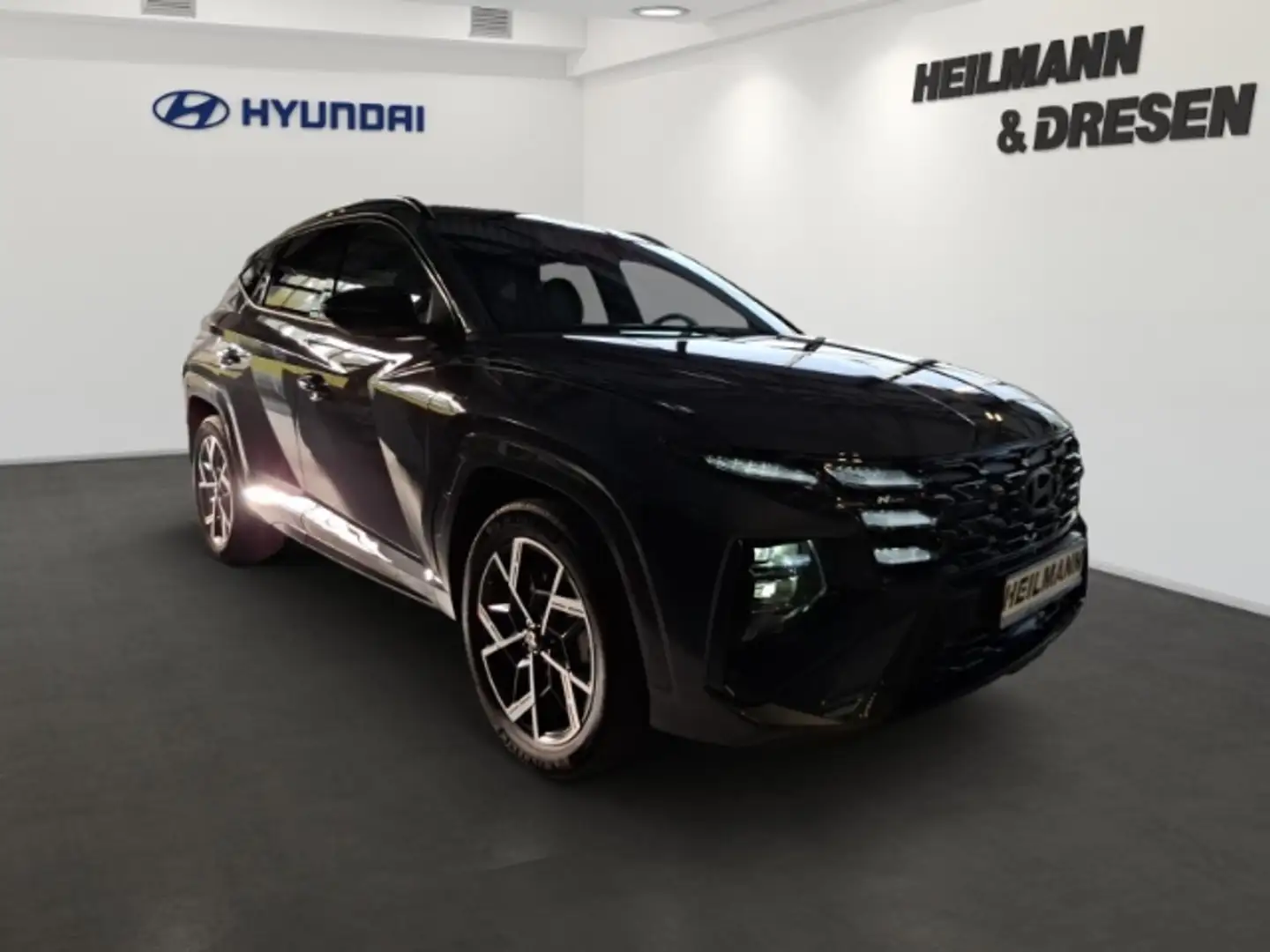 Hyundai TUCSON N-Line 1,6 Automatik/KRELL/Matrix-LED/Lenkrad/Sitz Grijs - 2