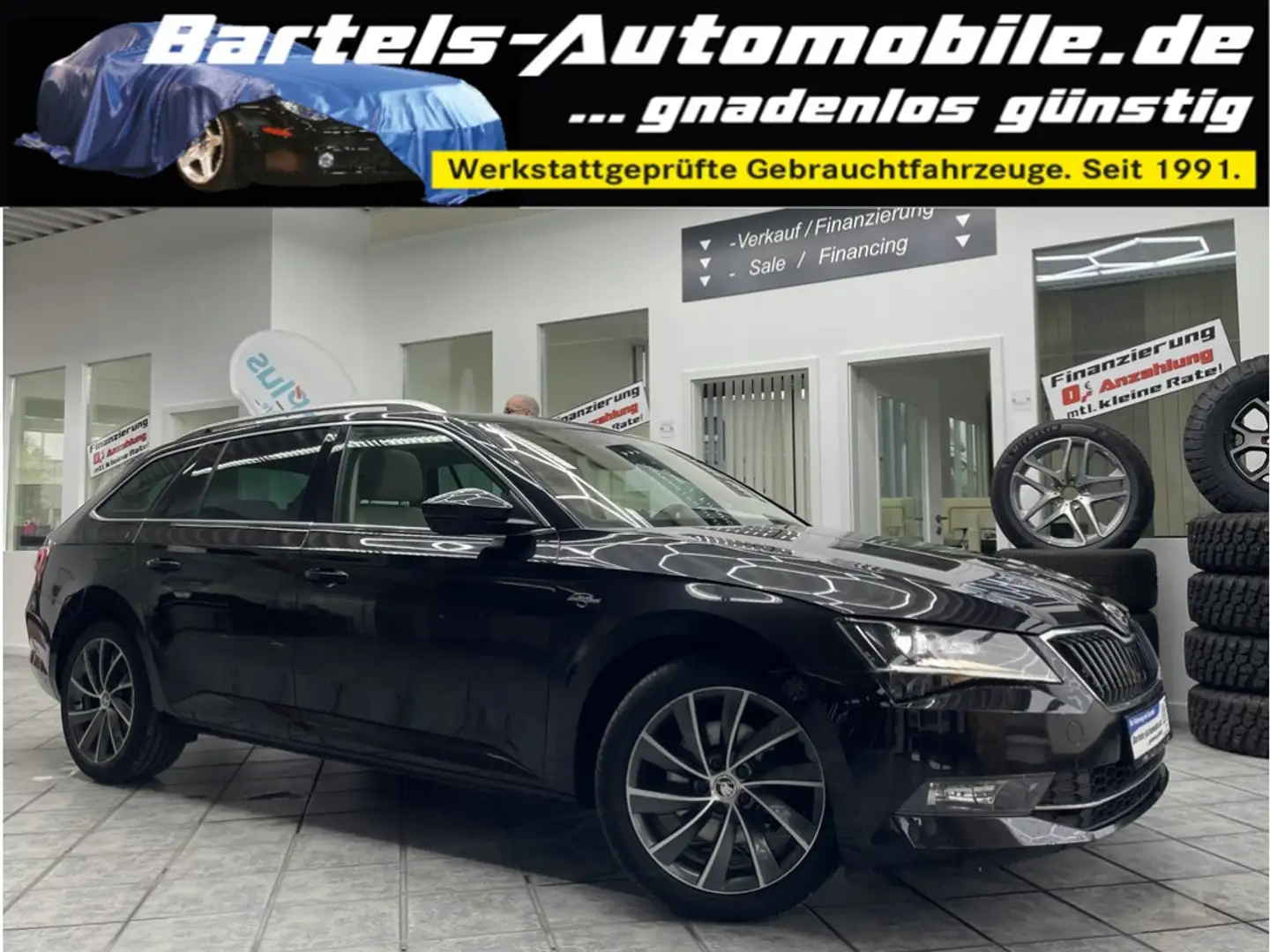 Skoda Superb Combi 2.0 TDI L&K, Leder, ACC, Canton Noir - 1