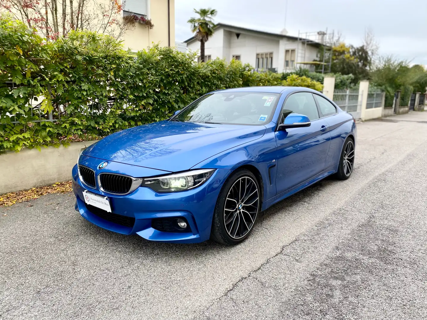 BMW 420 d Coupe Msport auto 190cv TAGLIANDI BMW Blau - 1