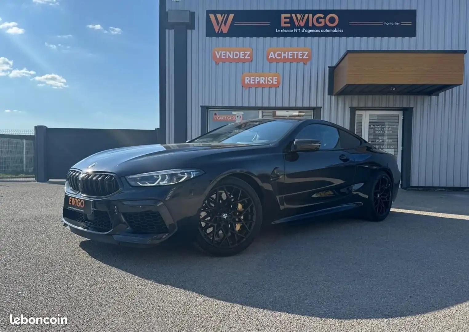 BMW M8 COUPE V8 4.4 625ch COMPETITION PACK CARBON CORE M  Noir - 1