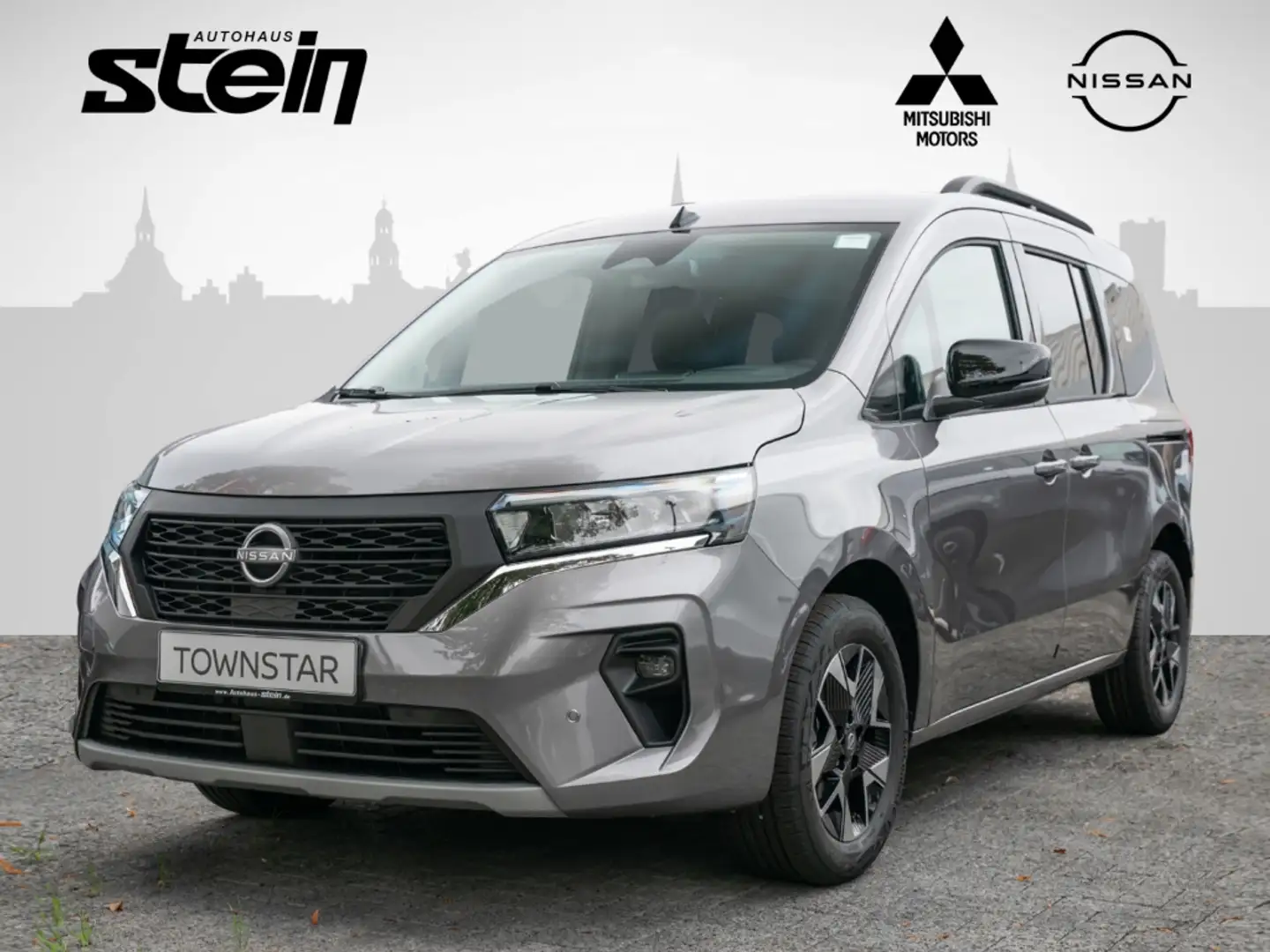 Nissan Townstar Kombi L1 Tekna Around-View Tmepomat Gris - 1