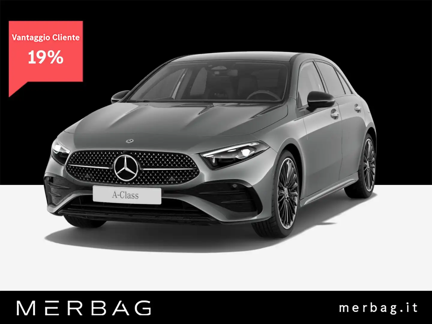 Mercedes-Benz A 180 Automatic AMG Line Advanced Plus Grigio - 1