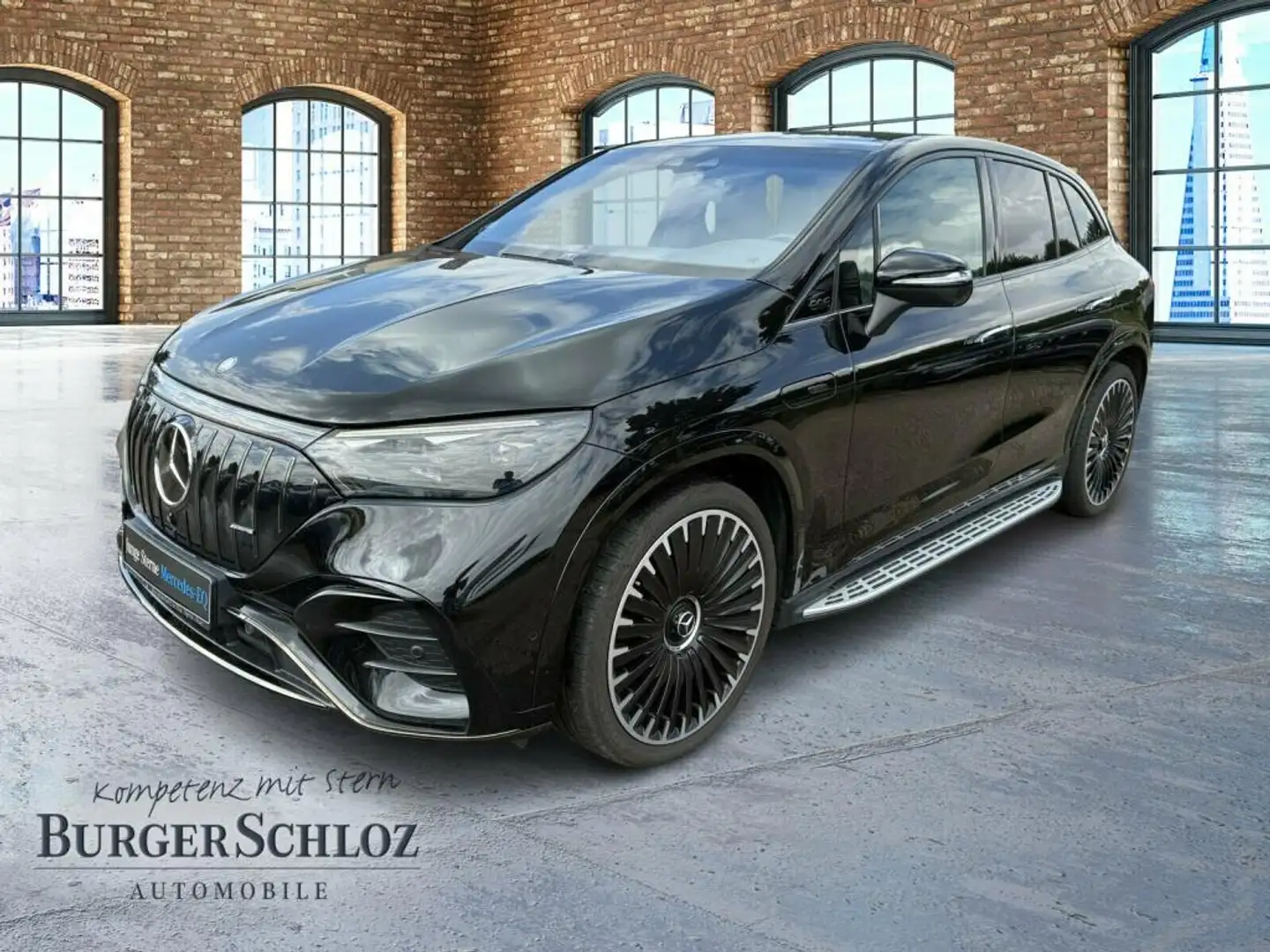 Mercedes-Benz EQE SUV EQE 43 4MATIC SUV Pano HUD SpurW S-Sitz ACC PDC Negro - 1