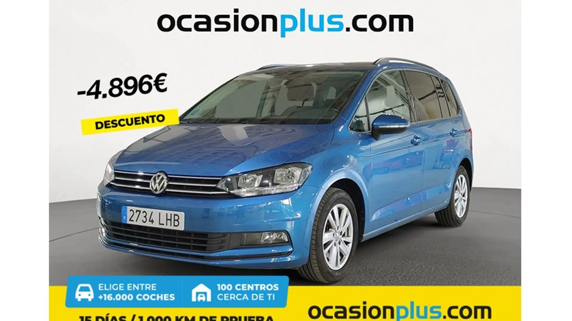 Volkswagen Touran 1.5 TSI EVO Advance DSG7 110kW Azul - 1
