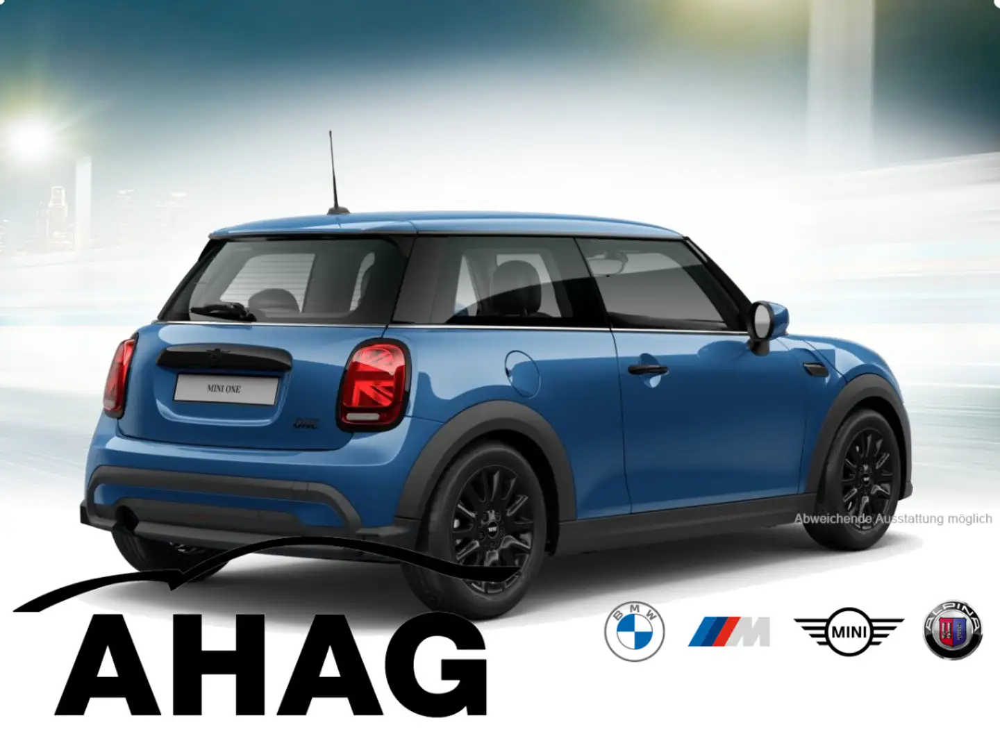 MINI One MINI Yours Trim Klimaaut. Komfortzugang PDC Blau - 2