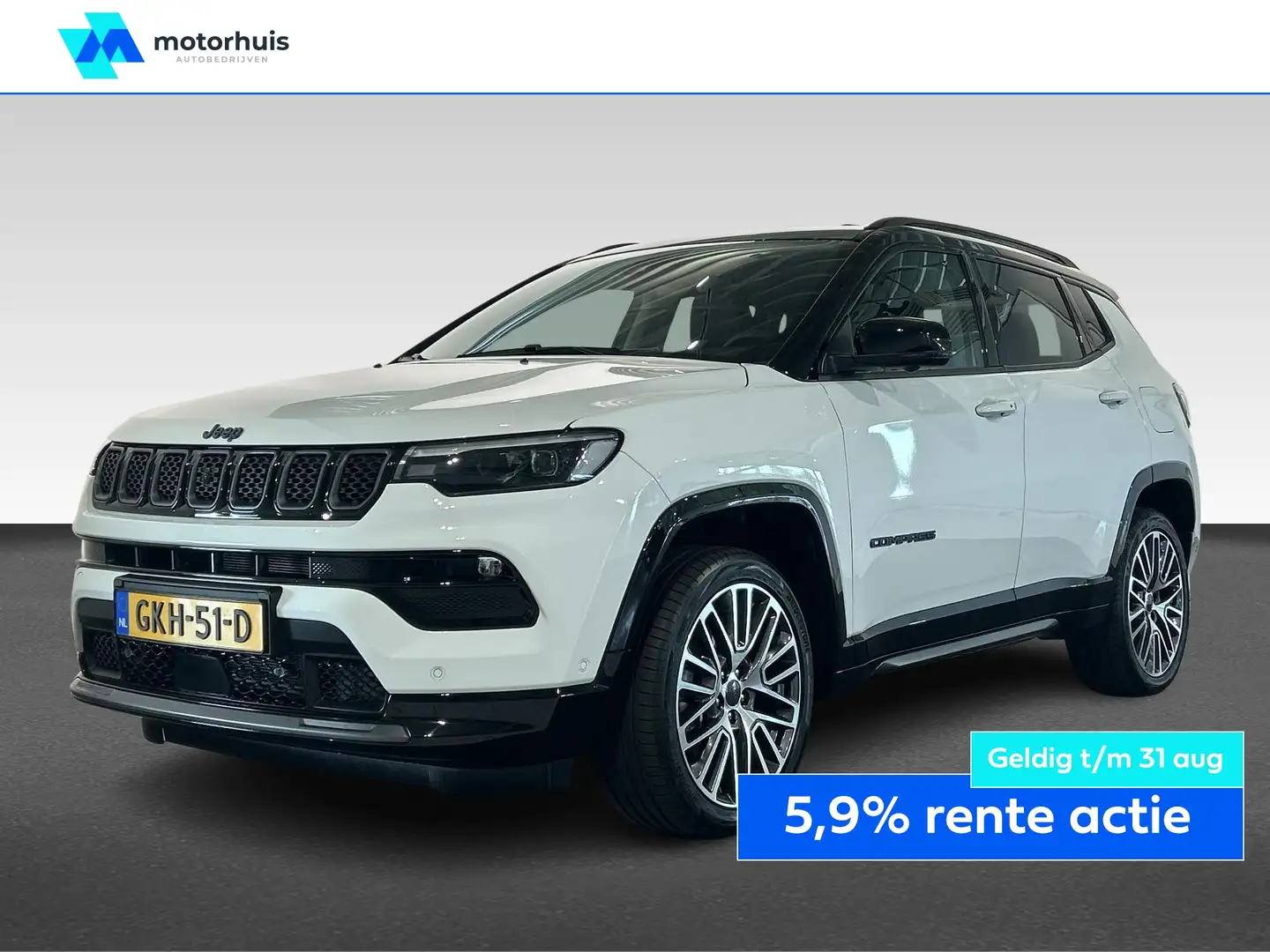Jeep Compass 1.3T 4XE 240pk plug in Hybrid Electric Aut S Wit - 1