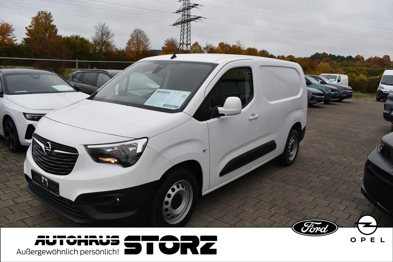 Opel Combo-e Combo E Cargo Edition |PDC|AHK|AUTOMATIK|CARPLAY| Weiß - 1
