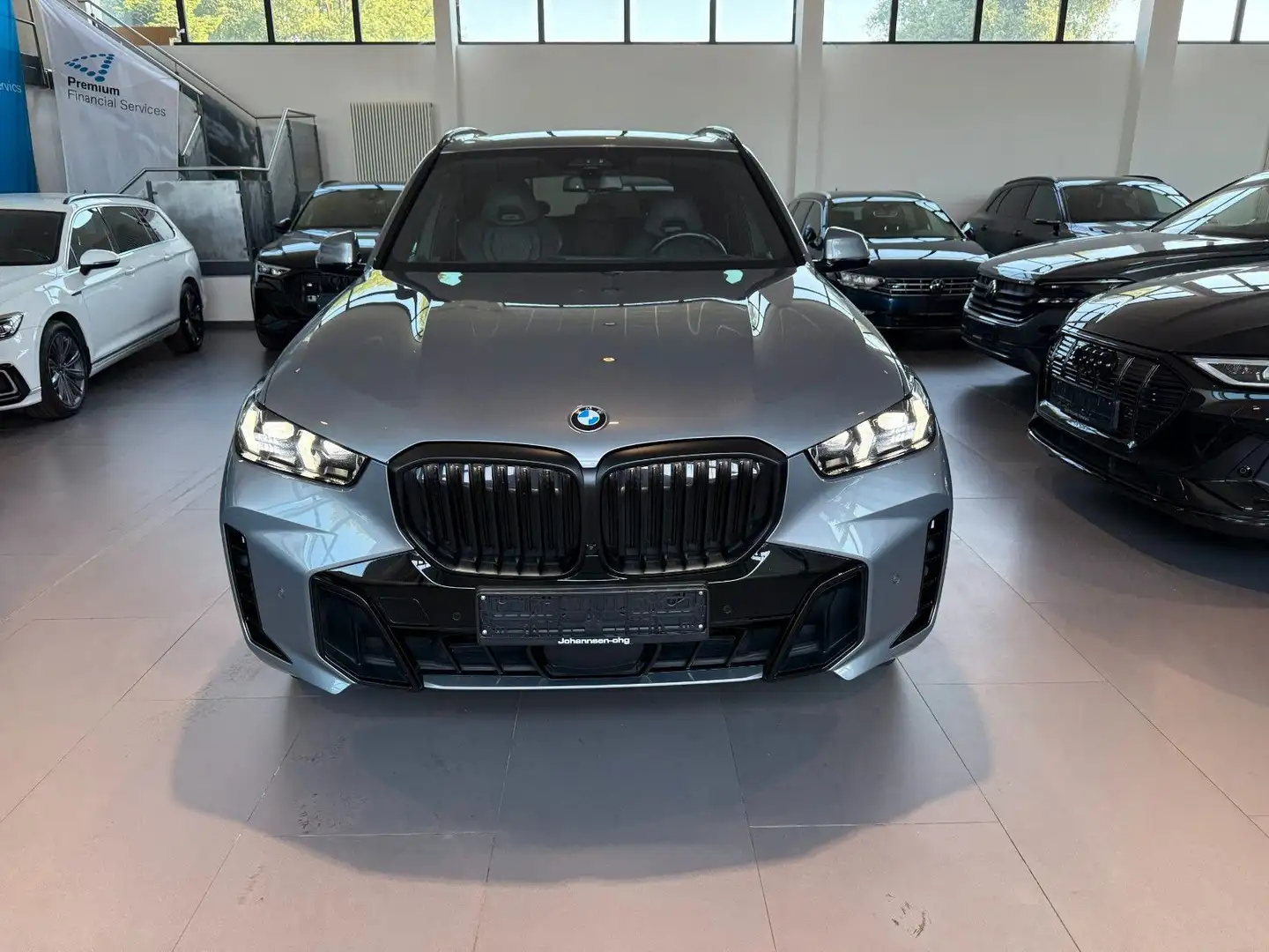 BMW X5 30 d xDrive M Sport AID/ACC/PANO/KEY/360°/AHK Gris - 2
