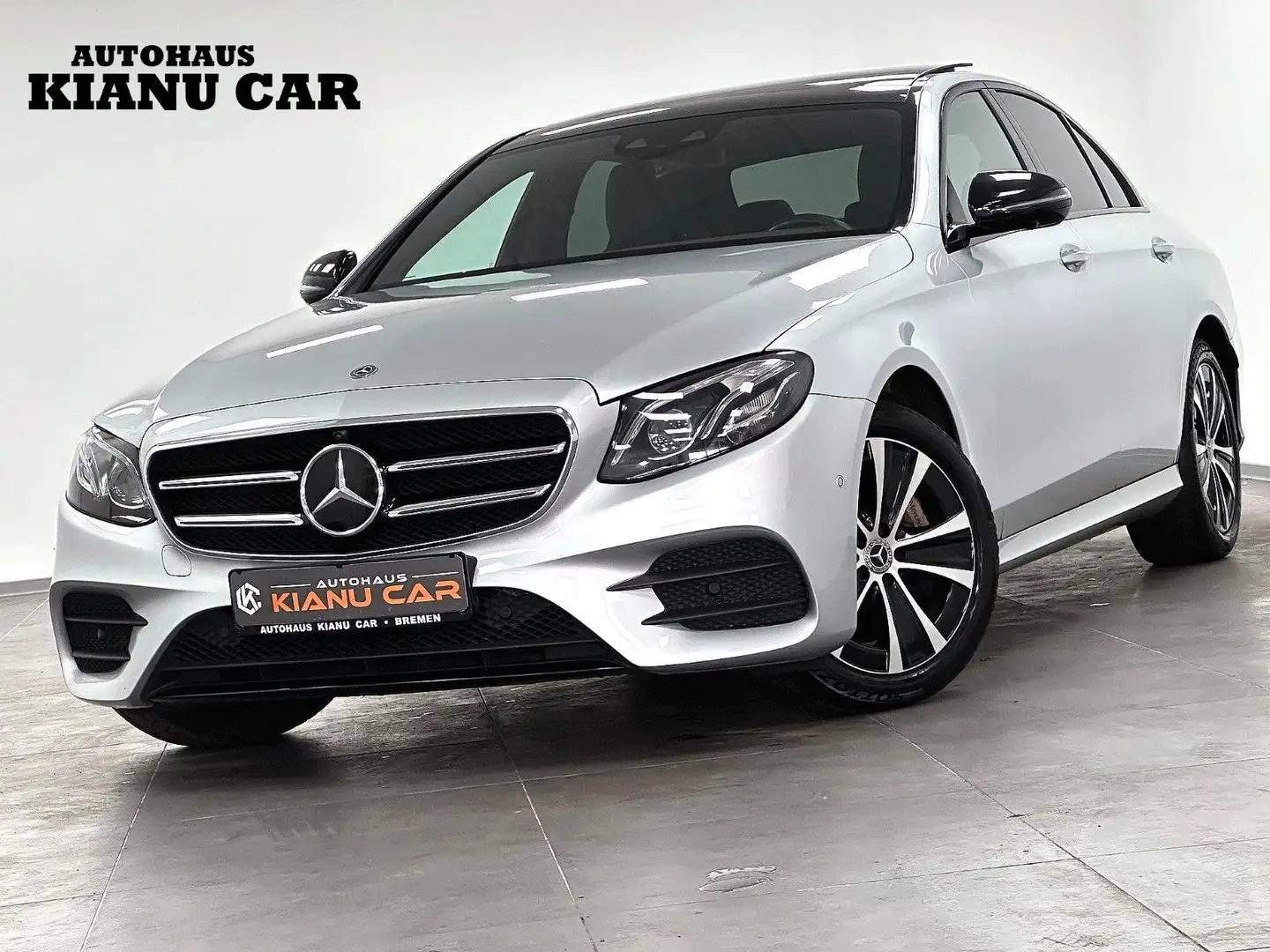 Mercedes-Benz E 400 d 4Matic AMG.WIDE.PANO.HEAD-UP.ST-HEIZUNG Argent - 1