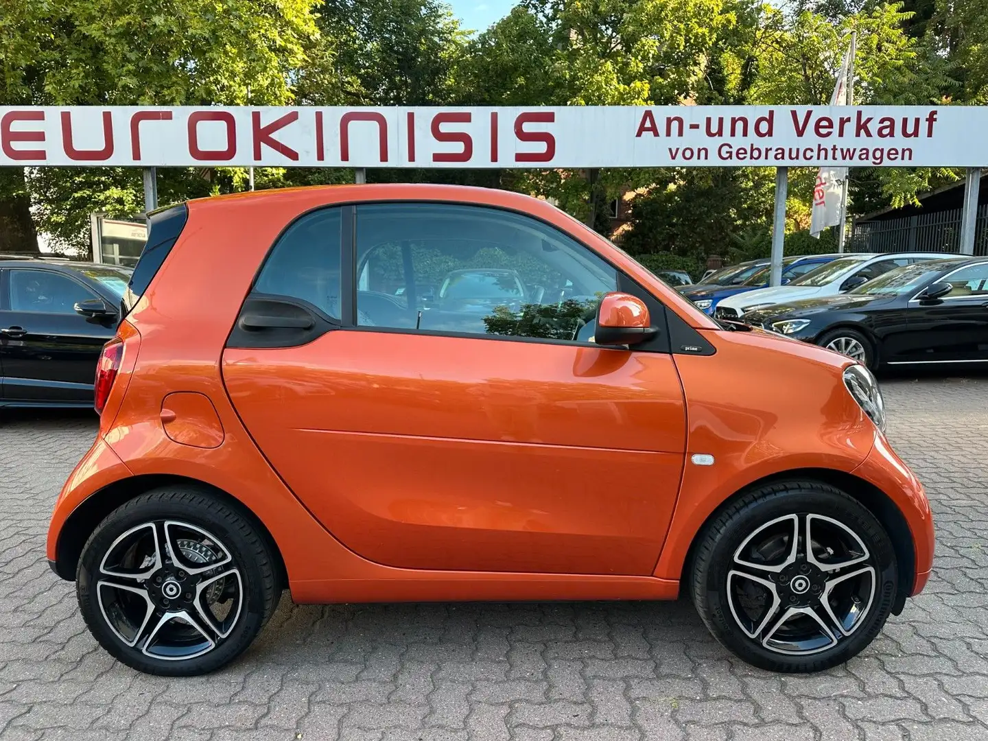 smart forTwo fortwo 66kW DCT prime SPORT*LEDER*NAVI*SHZ*PTS* Orange - 1