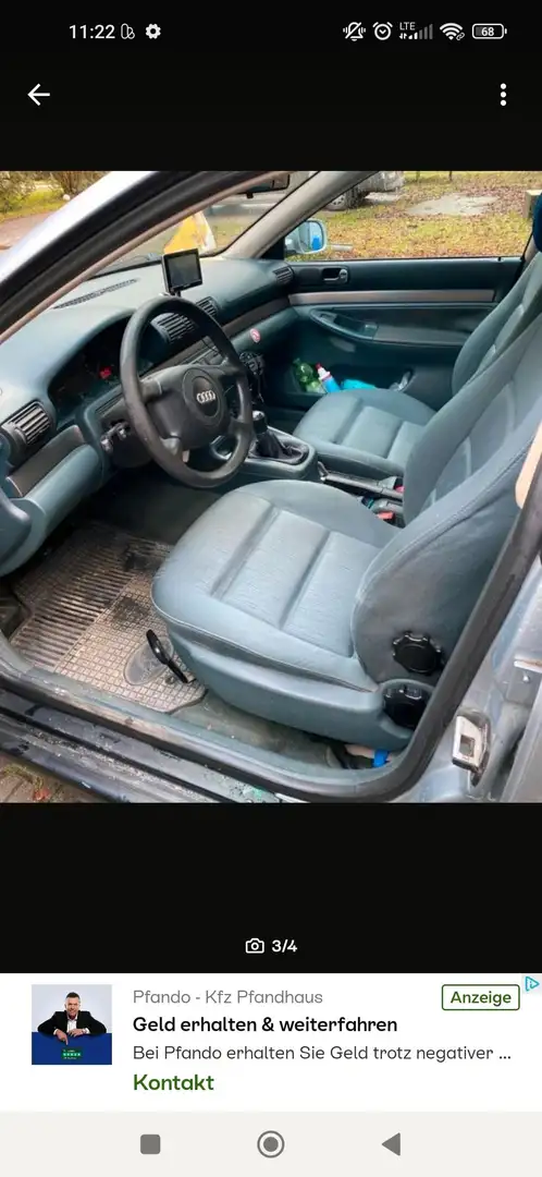 Audi A4 A4 1.9 TDI Silber - 2