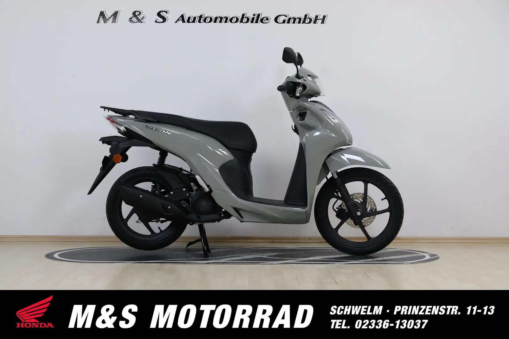 Honda Vision 110 Gris - 1