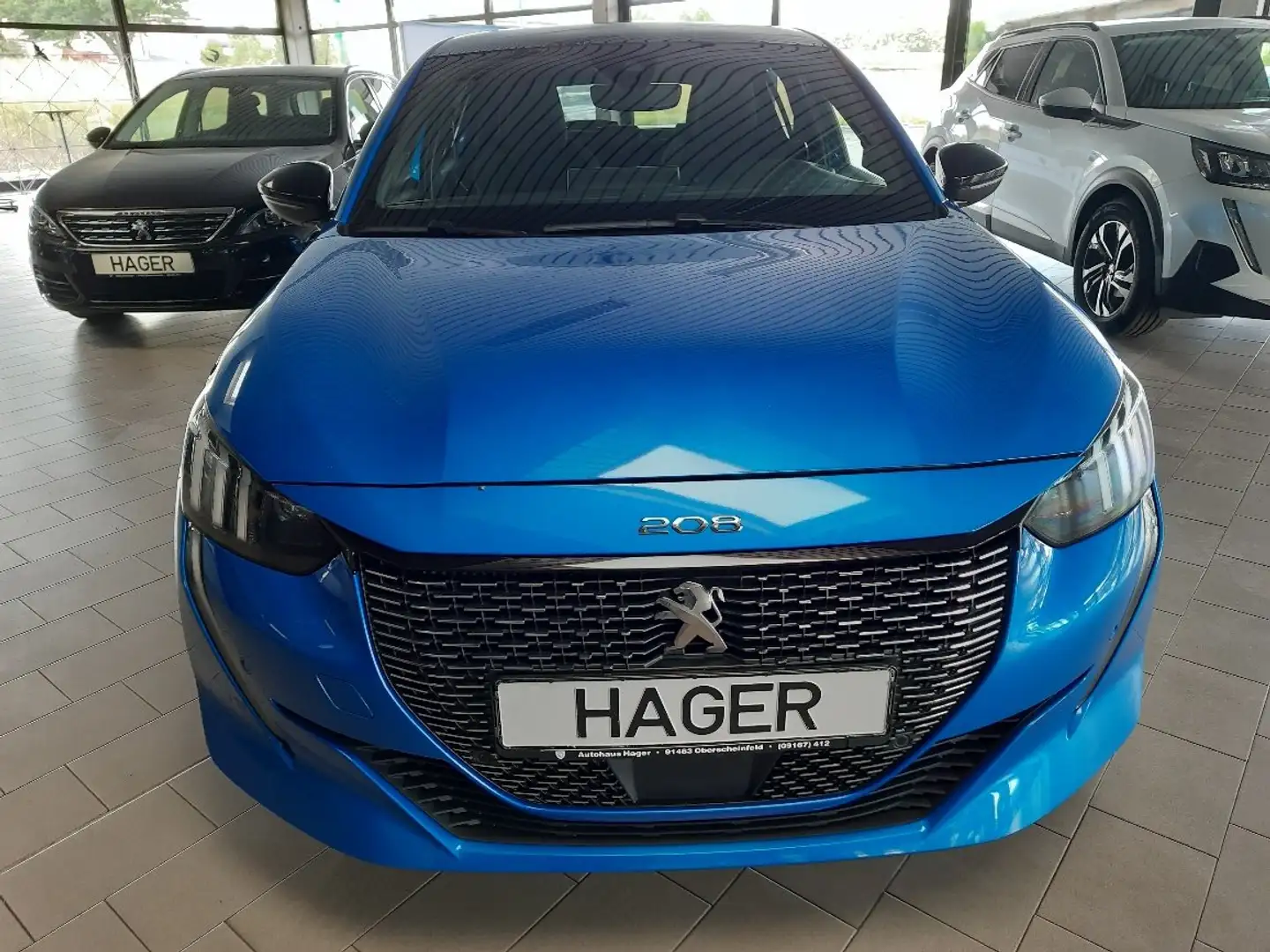 Peugeot 208 GT 130 EAT8 Sitzheizung EPHv+h/Kamera ACC Panorama Blau - 2