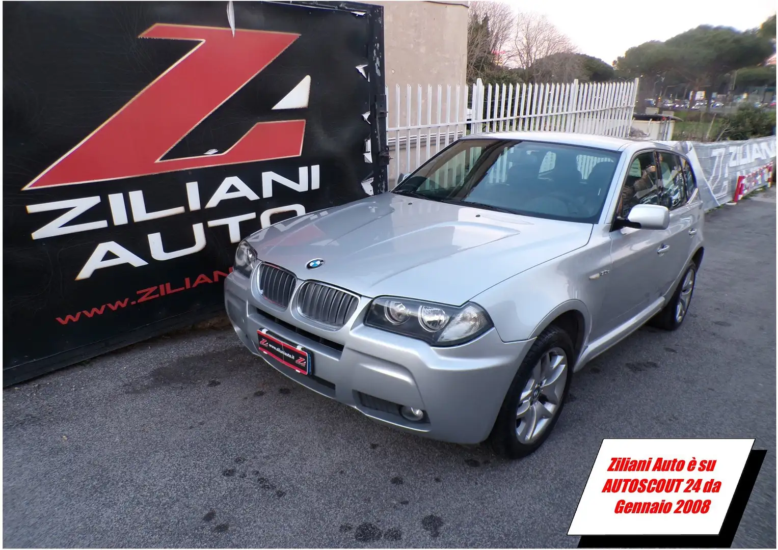 BMW X3 xdrive30d AUTOMATICA..PELLE TOTALE.. Argento - 1