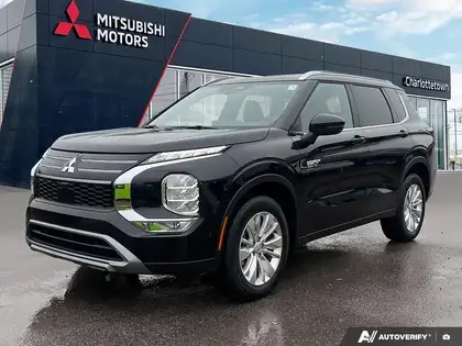 Black 2026 Mitsubishi Outlander Hybrid Plug-in SUV / Crossover All-Wheel Drive 1-Speed Automatic