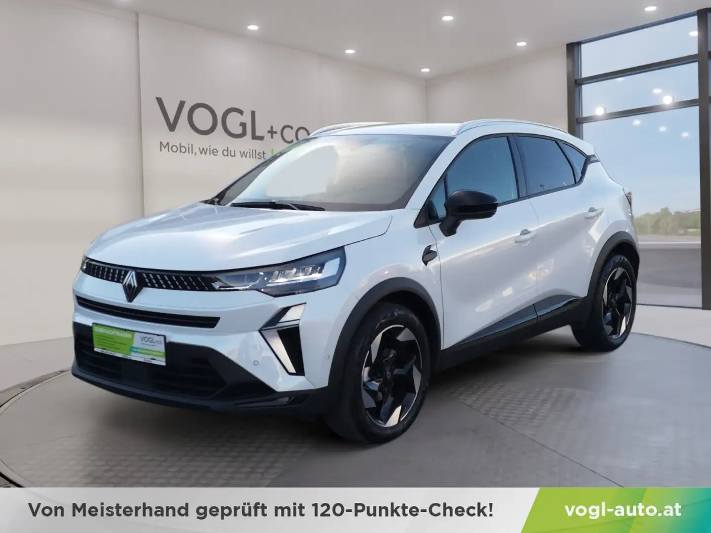 Renault Captur Techno Mild Hybrid 140PS Weiß - 1