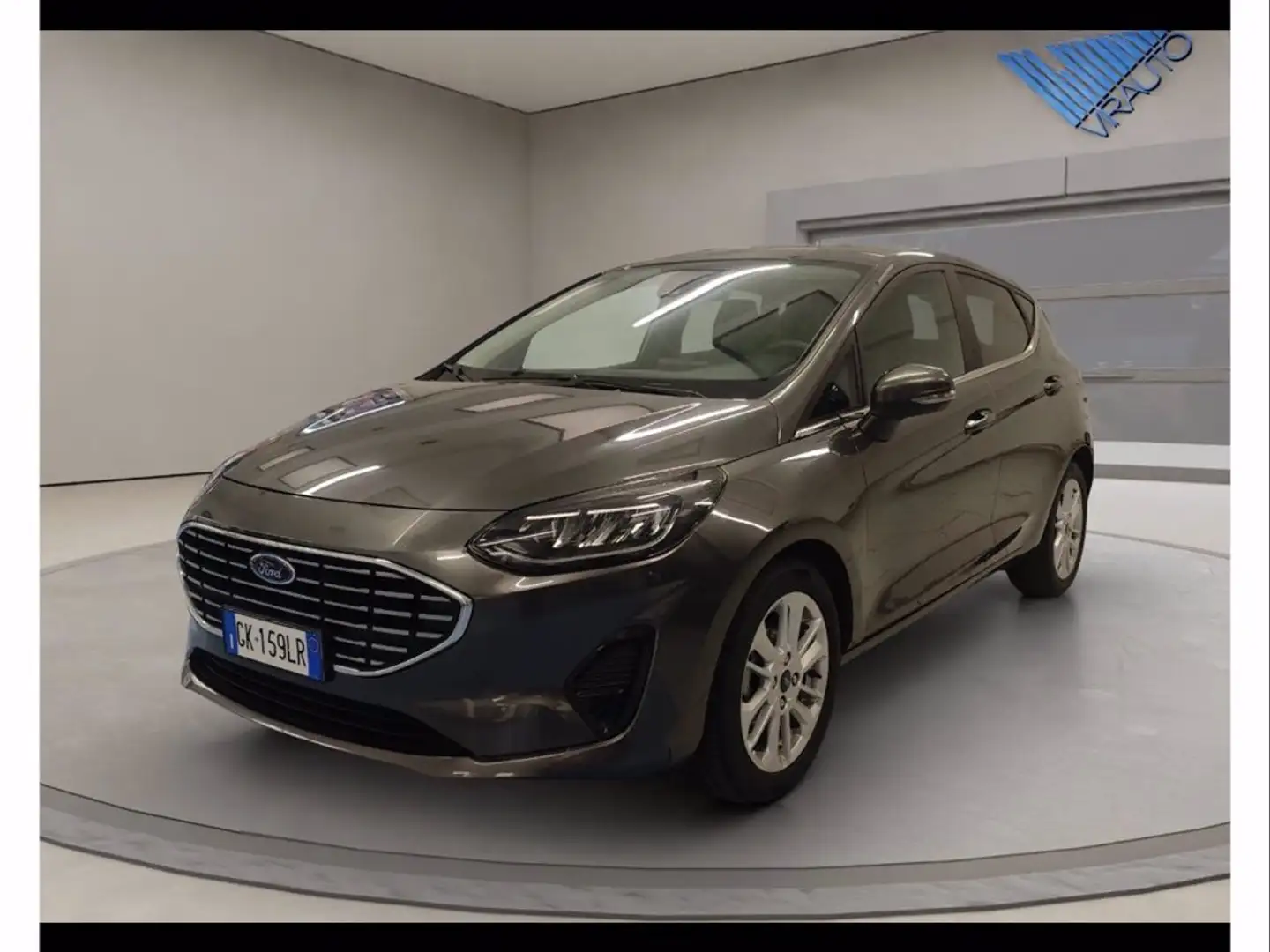 Ford Fiesta 5p 1.1 Titanium Grigio - 1