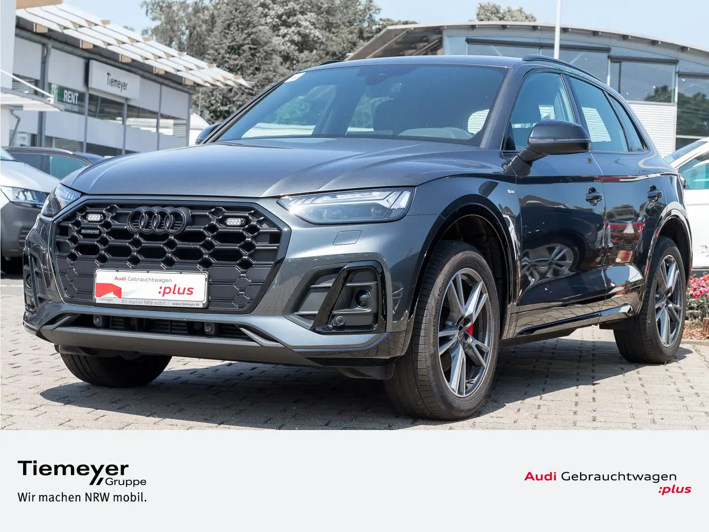 Audi Q5 40 TFSI Q S LINE COMPETITION+ LM19 MATRIX AHK Grau - 1