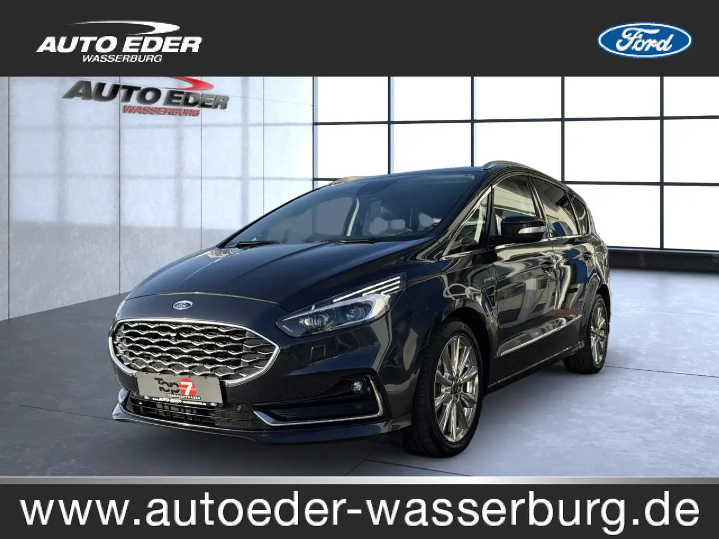 Ford S-Max Vignale 2.0 EcoBlue AWD Bluetooth Navi LED Bleu - 1
