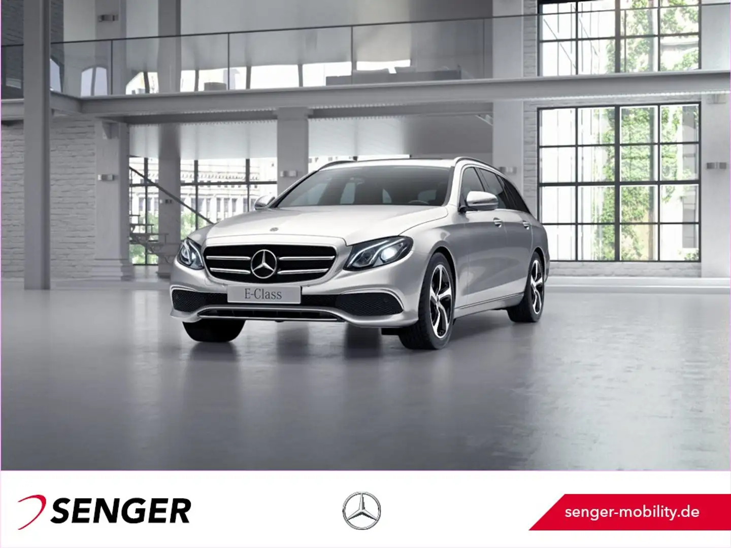 Mercedes-Benz E 220 d T Avantgarde Kamera Schiebedach LED-high Zilver - 1