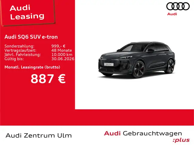 Audi SQ6 e-tron Audi SQ6 e-tron edition one AHK HuD PANO 5J.GAR.