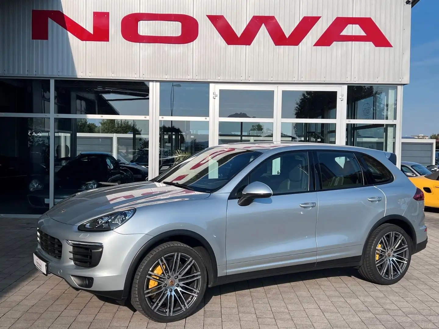 Porsche Cayenne S ** Ganzleder**Luftfederung** Argent - 1