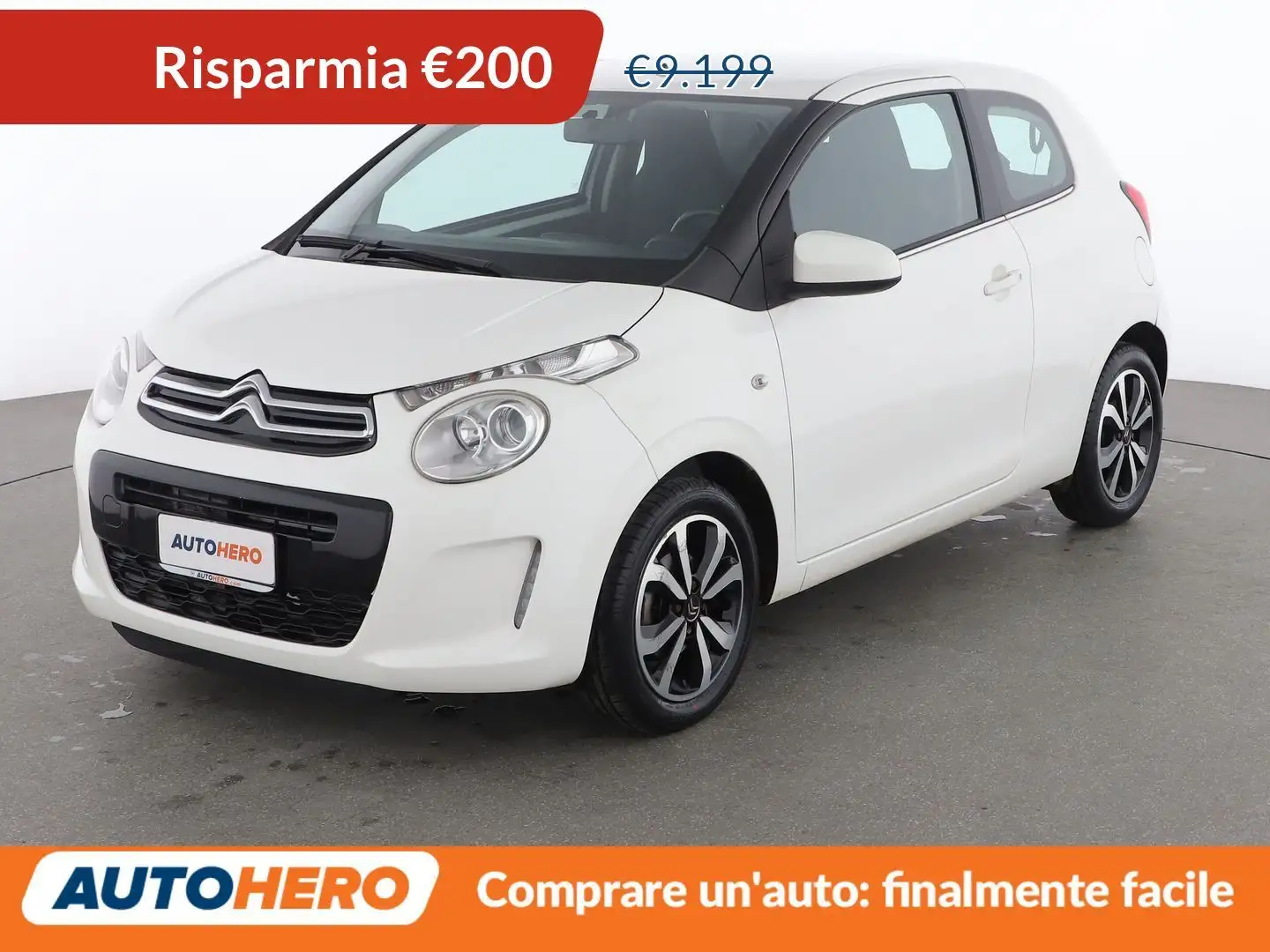 Citroen C1 1.0 VTi Shine 68 CV Blanc - 1