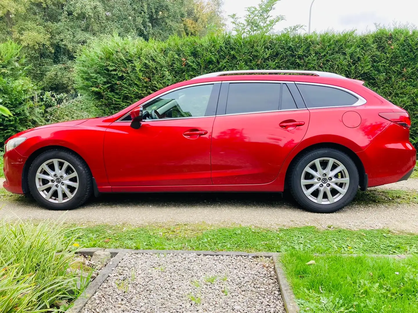 Mazda 6 2.2-D Aut. Sports-Line+++Euro 6b+++Full Options+++ Rouge - 2