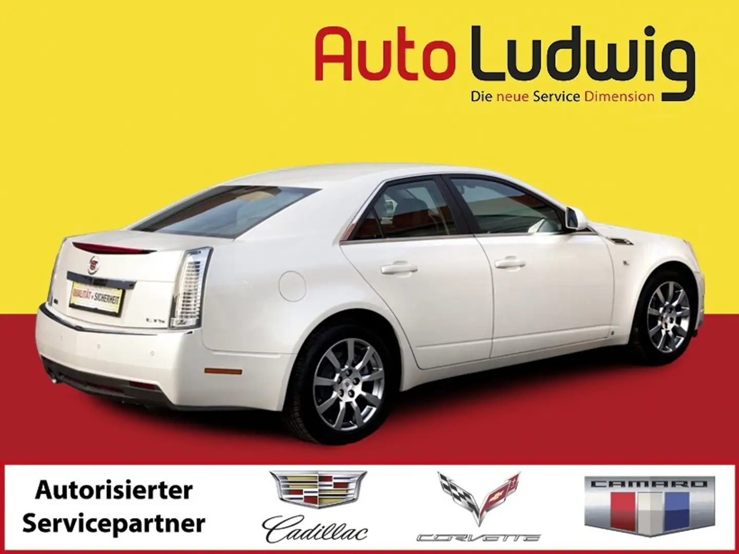 Cadillac CTS 2,8 V6 Elegance Aut. Weiß - 2